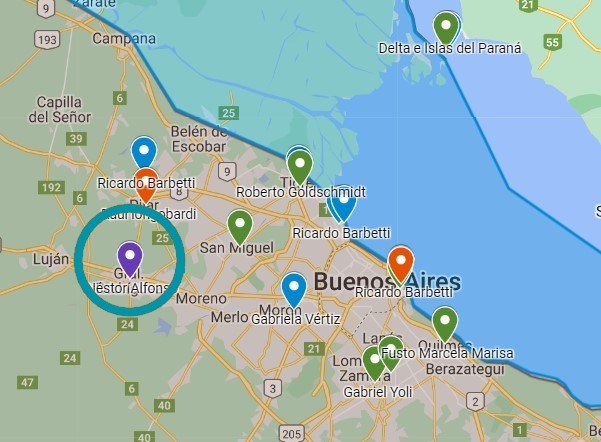 Mapa de ecorregiones